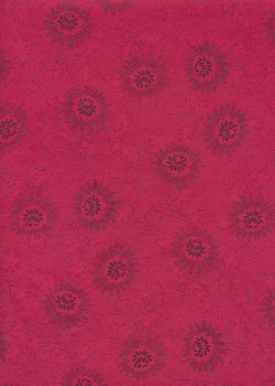 Flower rouge et noir (50x70)