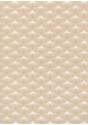 Ombrelle beige et blanc (50x70)