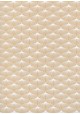 Ombrelle beige et blanc (50x70)