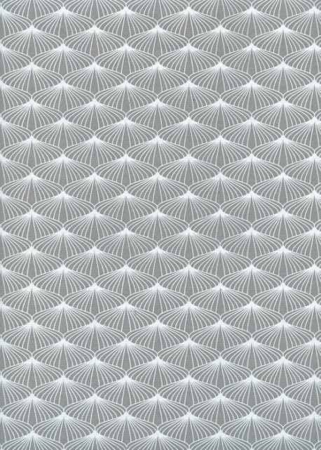 Ombrelle gris et blanc (50x70)