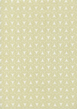 Alienor vert et blanc (50x70)
