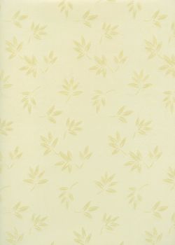 Papier japonais-"Sukashi bambou" jaune motif translucide (55x79)