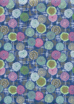 Véritable Yuzen (52x65.5) N°59 bleu outremer