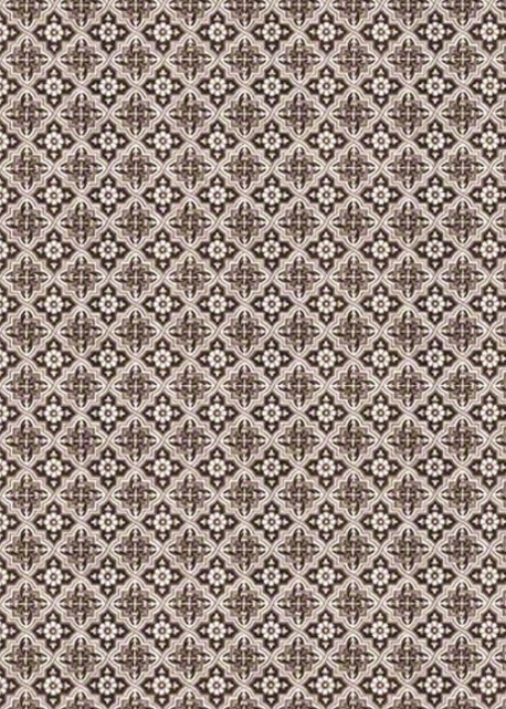 "Mosaïque" marron foncé (70x100)