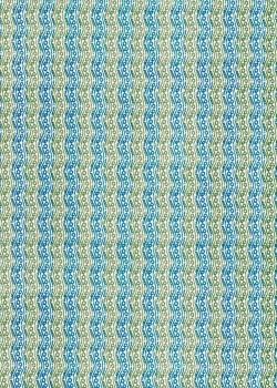 "Graphisme" les vagues vertes et bleues (70x100)