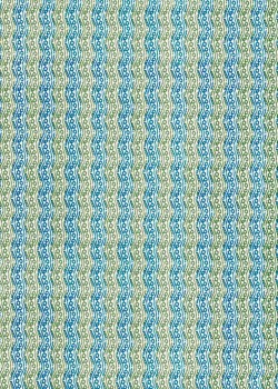 "Graphisme" les vagues vertes et bleues (70x100)