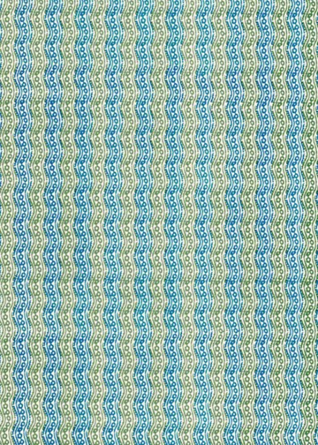 "Graphisme" les vagues vertes et bleues (70x100)