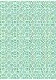 "Mosaïque" vert tendre (70x100)