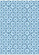 "Mosaïque" 3 tons de bleu (70x100)