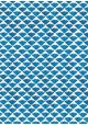 Eventail bleu (70x100)