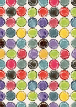 Les bulles multicolores (70x100)