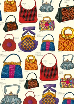 Les sacs à mains réhaussés d'or (70x100)