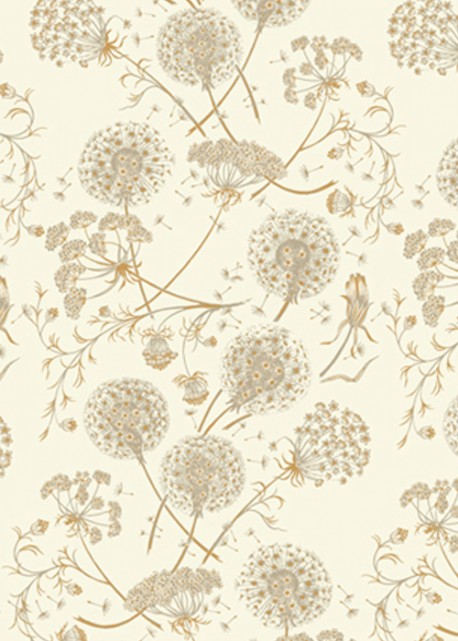 Les fleurs de pissenlit or (70x100)