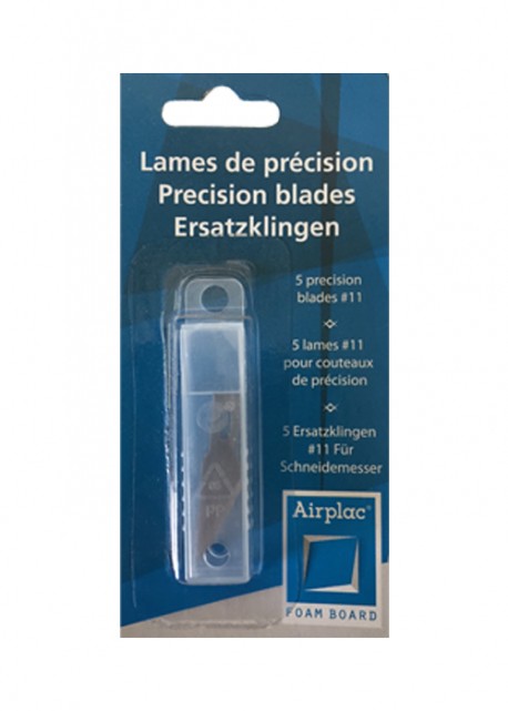 Etui de 5 lames pour scalpel de précision