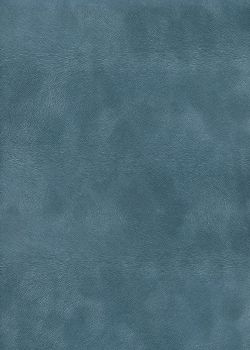 Simili cuir velours Pelage bleu pompadour (70x100) 