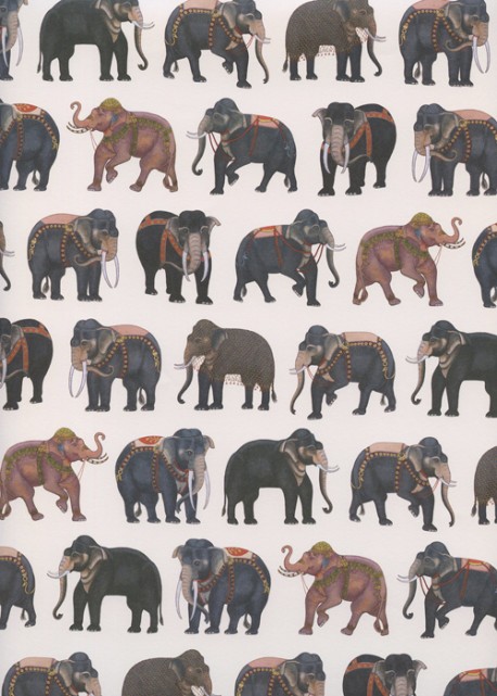 Le défilé d'éléphants (50x70)