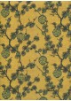 Lanternes japonaises sur fond jaune moutarde (50x70)
