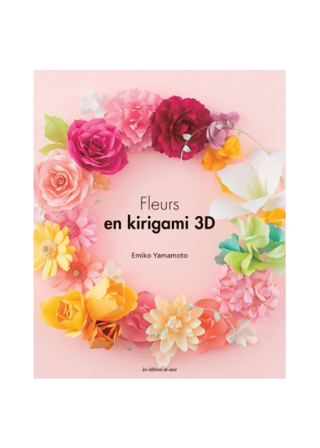 Fleurs en kirigami 3D