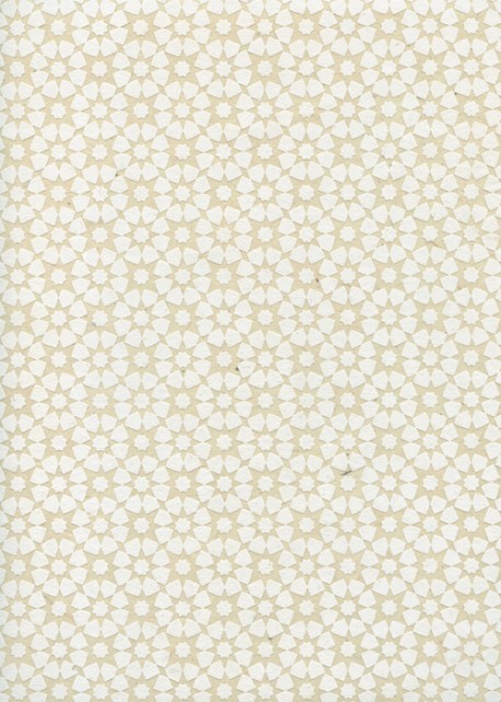 Lokta istanbul blanc et ivoire (50x75)