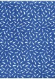 Lokta petits poissons blancs fond bleu (50x75)