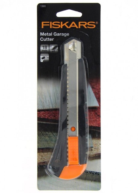 Cutter métal corps plastique 18mm FISKARS