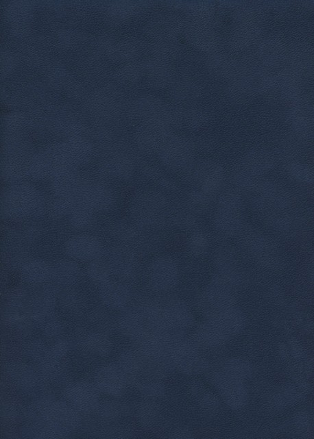 Simili cuir velours Zeste bleu marine (70x100)