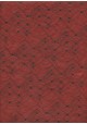 Lokta entrelacs rouge et noir (50x75)