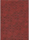 Papier lokta entrelacs rouge et noir (50x75)