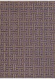 Labyrinthe bleu indigo et or vieilli (70x100)