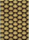Papier lokta palmes or fond noir (50x75)