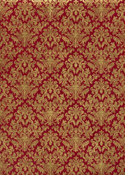 Lokta barocco or fond pourpre (50x75)