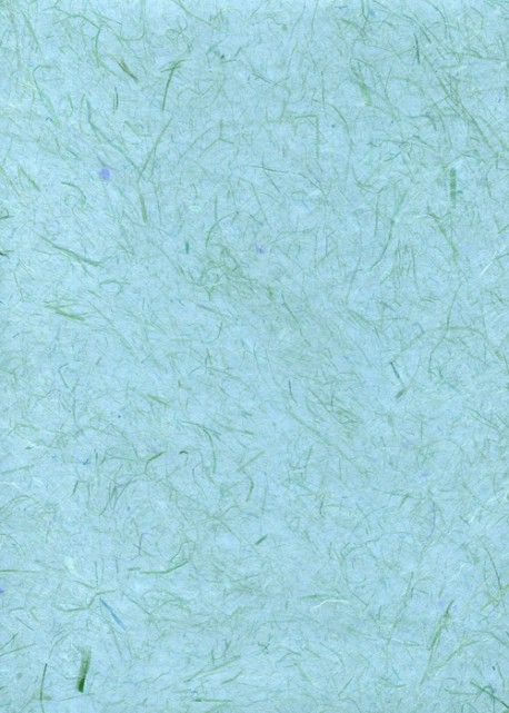 Véritable Gampi bleu vert (42x60)