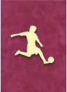 Joueur de football à embosser