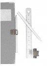 Clic porte-crayon argent (vendu sans crayon) - L'unite