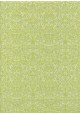 Ornement blanc nacré fond vert tendre (54x78)