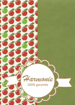 HARMONIE DUO Les pommes ambiance verte