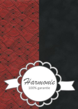 HARMONIE DUO Entrelacs rouge