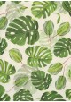 Feuilles de monstera (70x100)