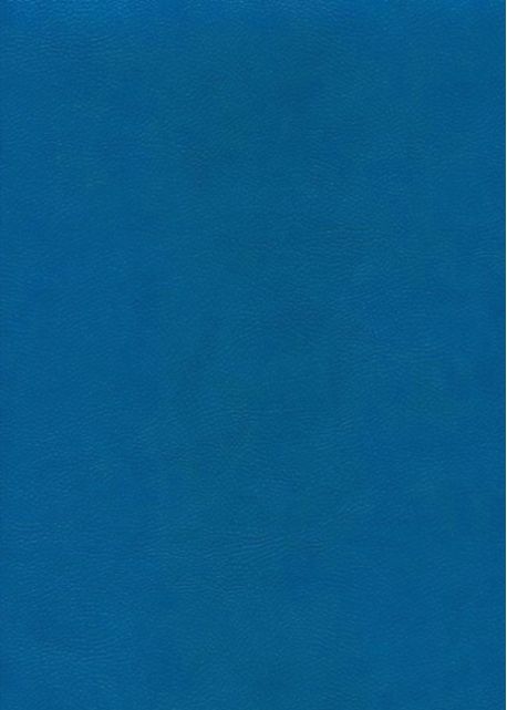 Simili cuir "Buffalo" bleu gentiane (70x100)