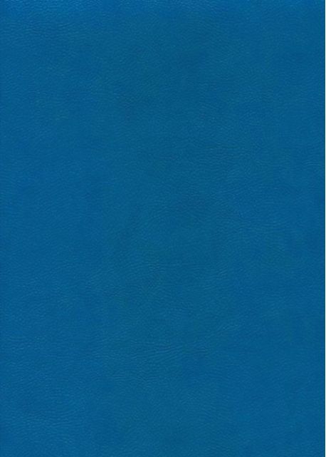 Simili cuir "Buffalo" bleu gentiane (70x100)