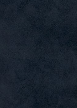 Simili cuir velours Pelage bleu marine (70x100)