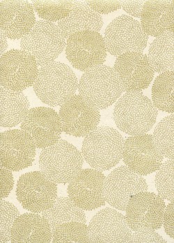 Lokta pompons or fond naturel (50x70)