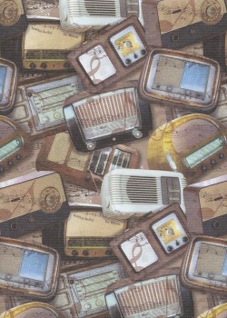 Les radios anciennes (49,5x68)