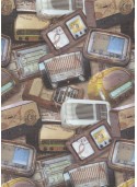 Les radios anciennes (49,5x68)