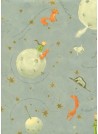 Le petit prince réhaussé or (49,5x68)
