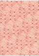 Lokta entrelacs rouge fond ivoire (50x75)