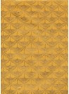 Lokta les grues or fond jaune (50x75)