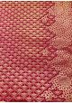 Lokta planche japonaise framboise et or (50x75)