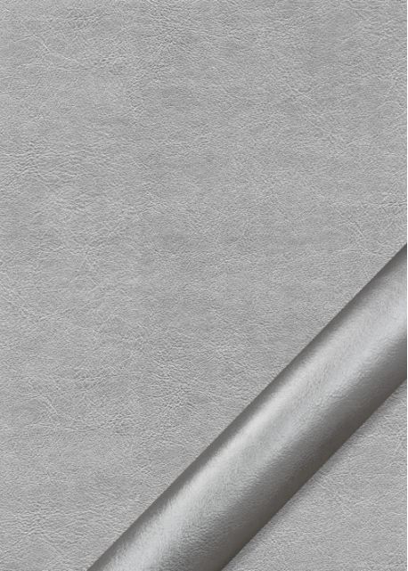 Simili cuir "Platinium" aluminium (70x100)