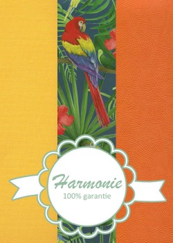 HARMONIE TRIO Les perroquets fond exotique